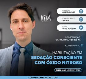 Sedação Consciente  com Óxido Nitroso